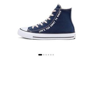 Converse Chuck Taylor All Star High 'Life's Too Short To Waste'